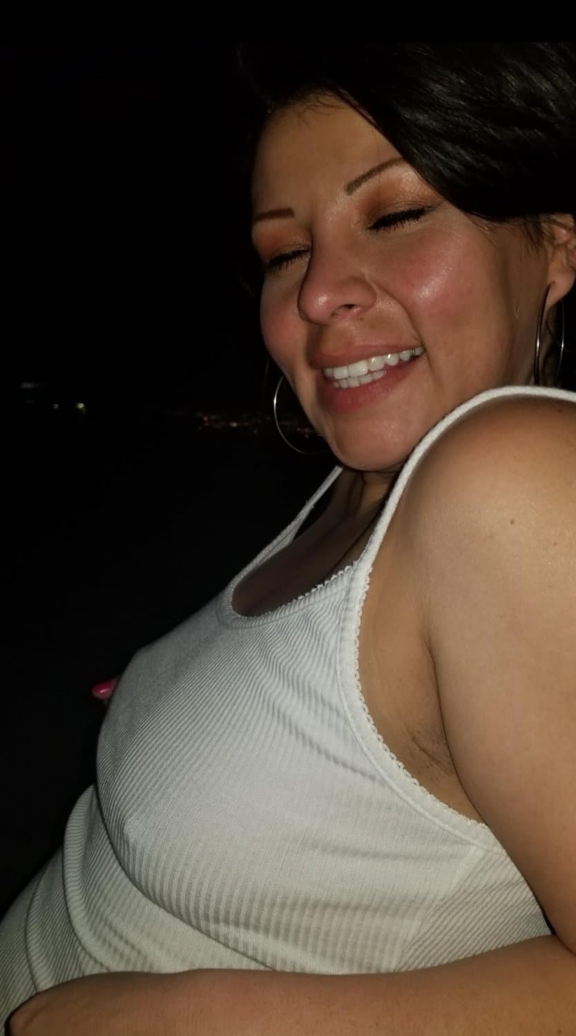 Milf Shows Her Tits And Period Pussy In The Park After Dark