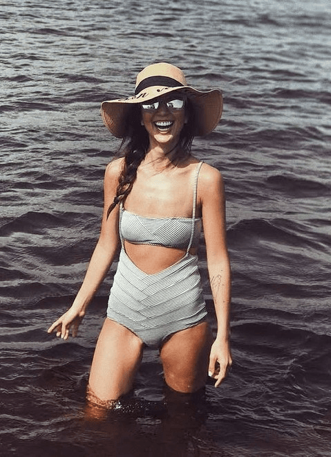 Rebecca Robertson Loflin.  The Asian in the family is a milf Christian whore working on a mom bod