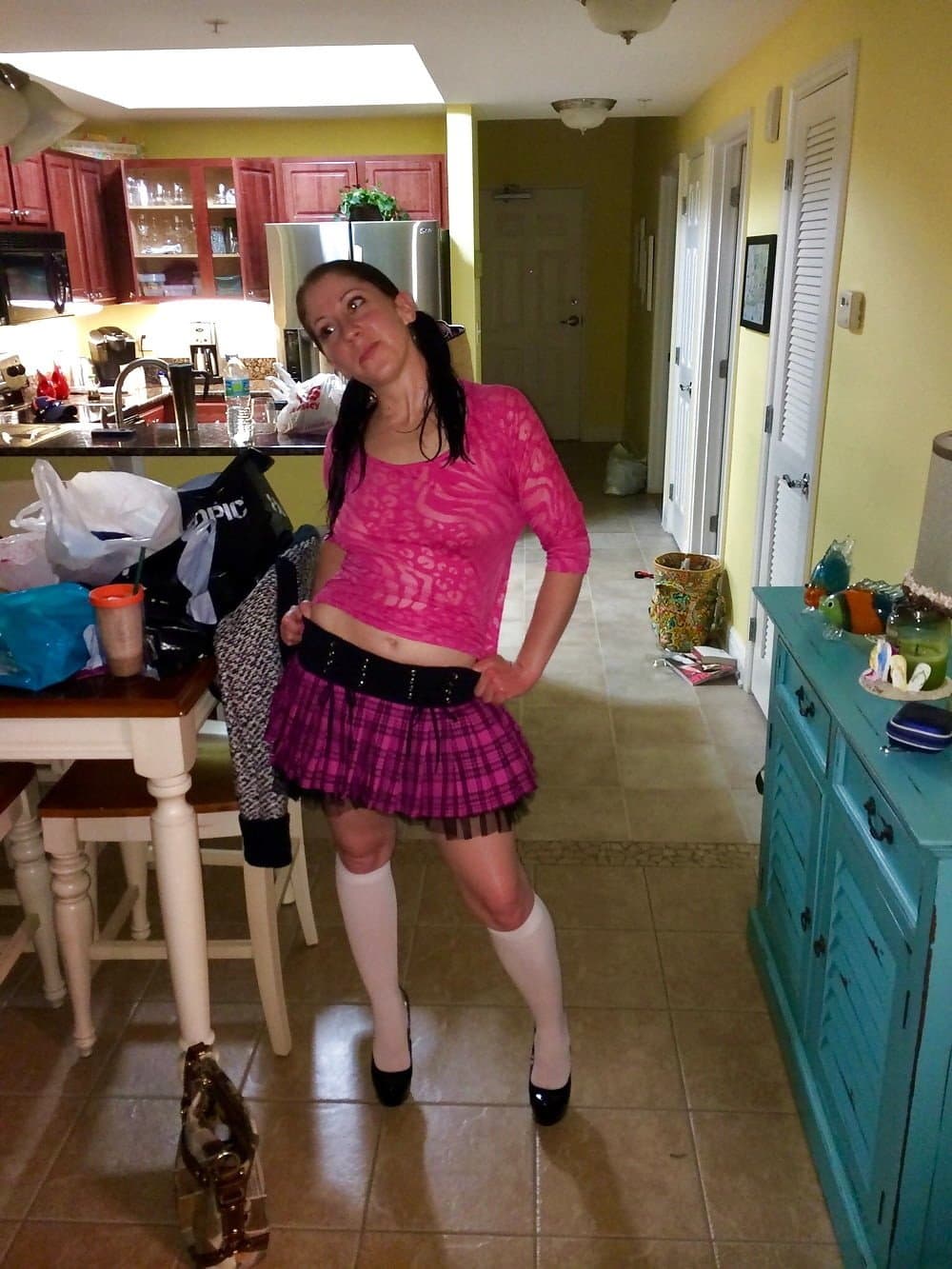 Brandy is my little high heeled slut