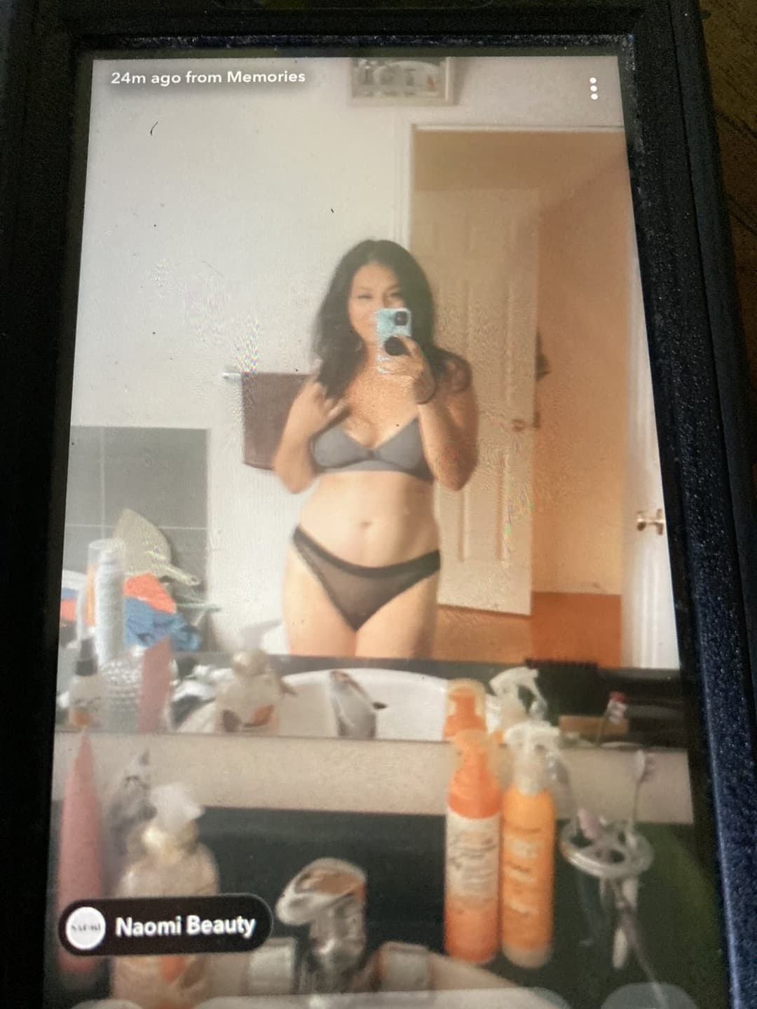 Cheating wife said no saving, but didn’t say no recording from another device.