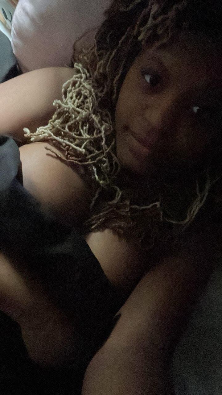 thick ebony girlfriend shared blacked