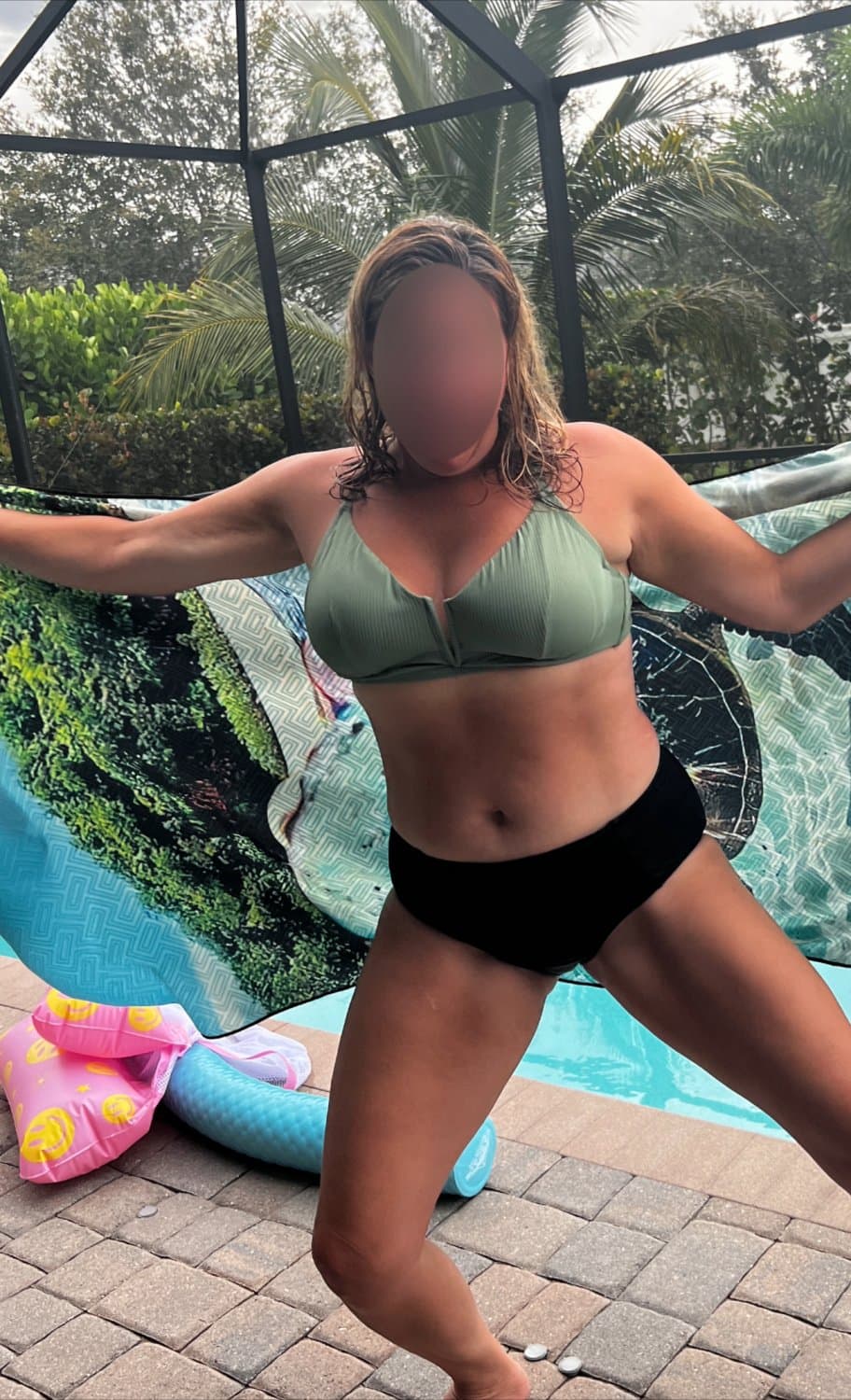 MILF next door; A peep show.