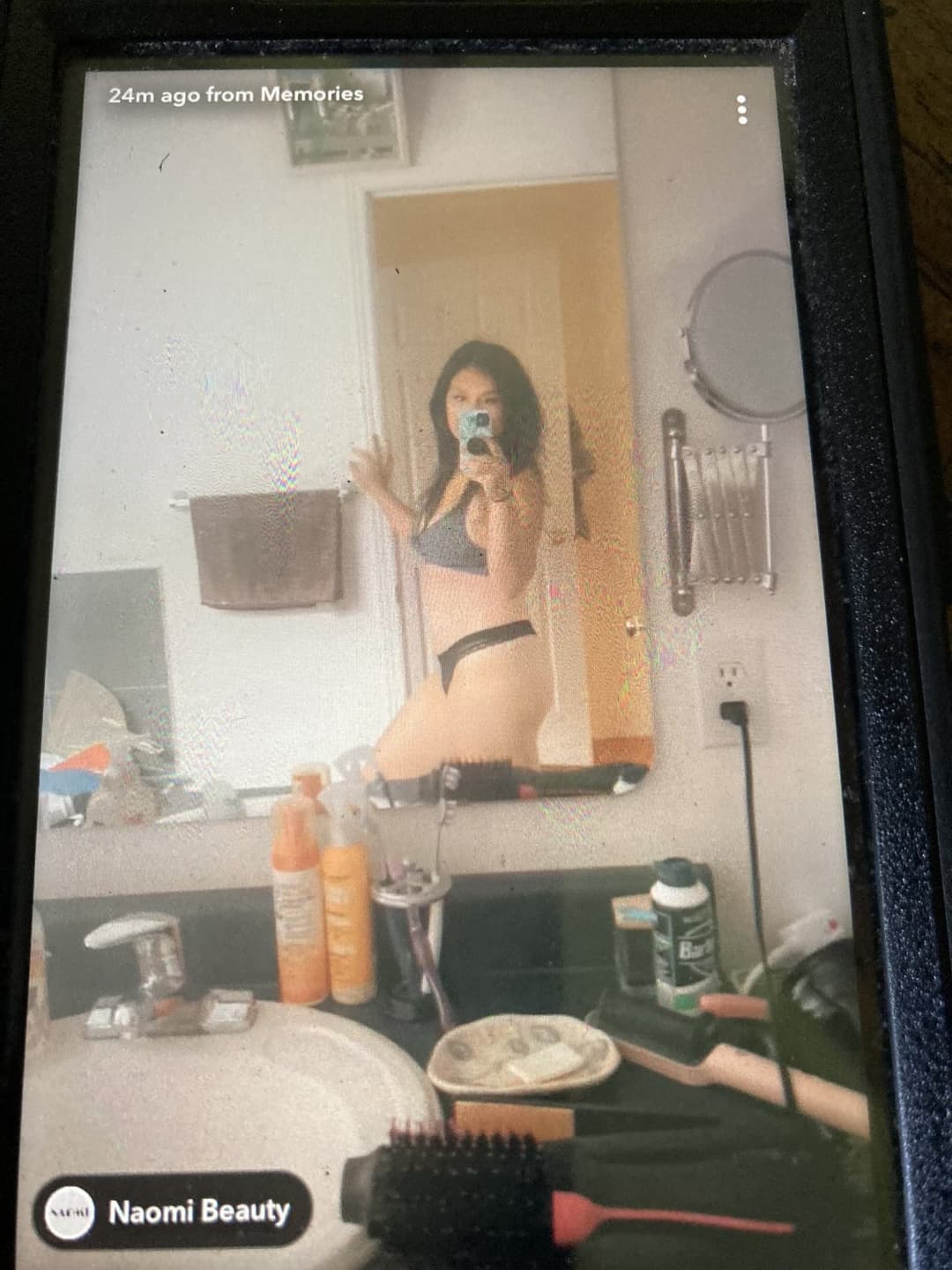 Cheating wife said no saving, but didn’t say no recording from another device.