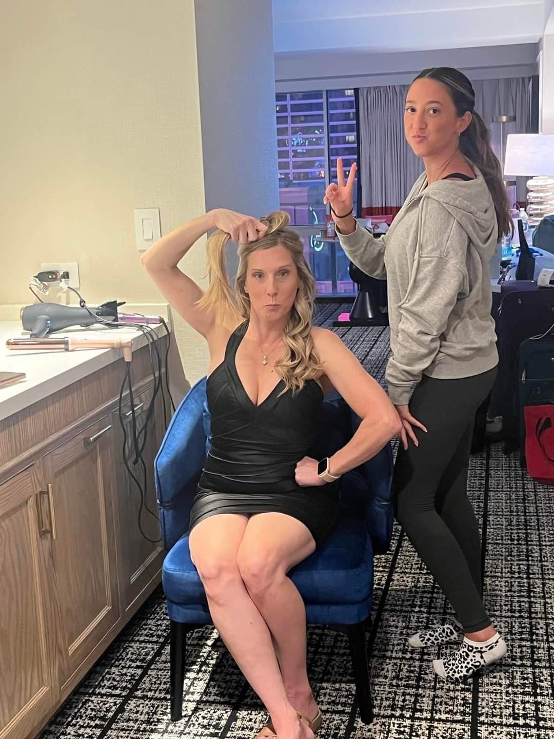 Gorgeous blonde MILF