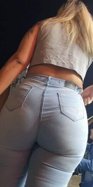 In those jeans