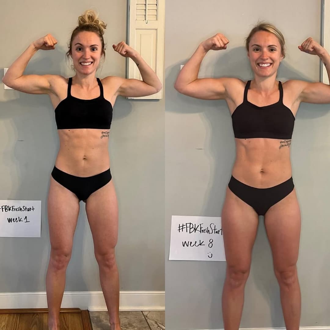 Click to view full size Gorgeous fit wife and mom. Tell me what you think of her.