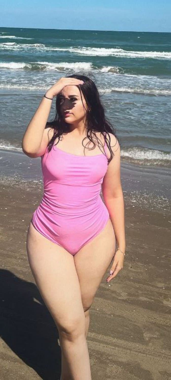 Una chica sexy y buen cuerpo