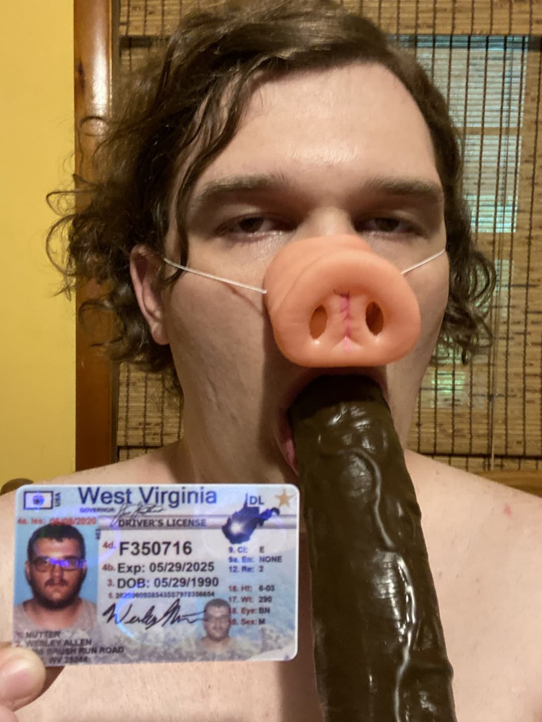 Wesley Nutter fat ugly pig faggot from Ripley WV public domain exposure