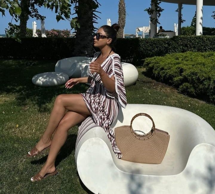 Sexy glamour feet pedicure woman