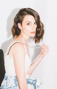 Dark eyed actress Aya Cash. This natural beauty celeb will dominate you and make you goon