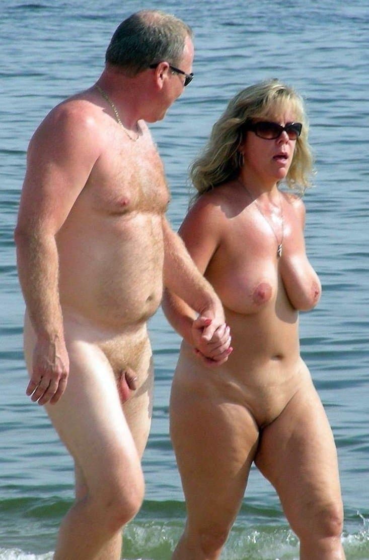 Naked couples outdoors 6