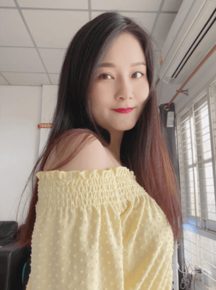 Her husband wants us to see her beautiful figure.