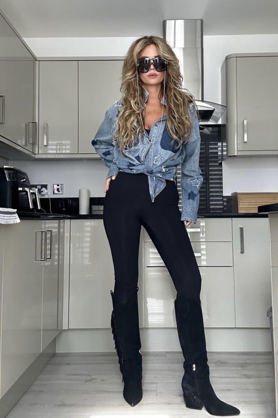 Misc Celebs - Boots & Leather