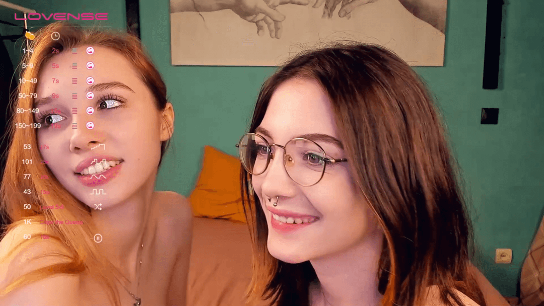 Cute lesbians doing many fetishes Sarah alpha