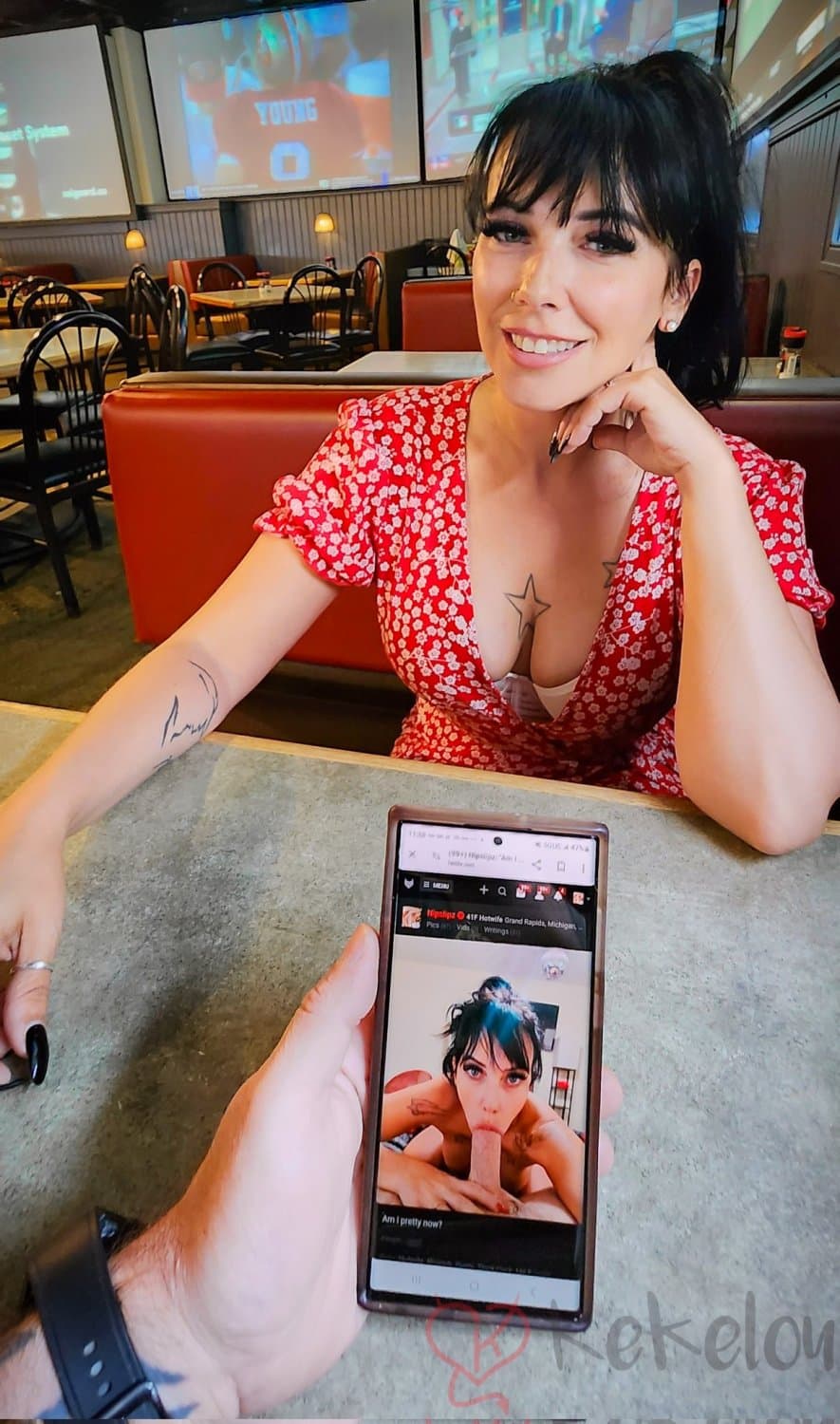 Dark Haired Tattoo Hottie