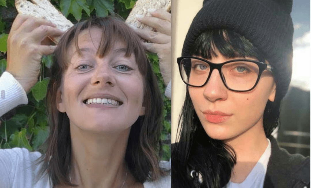 Charlotte Sartre and Mom