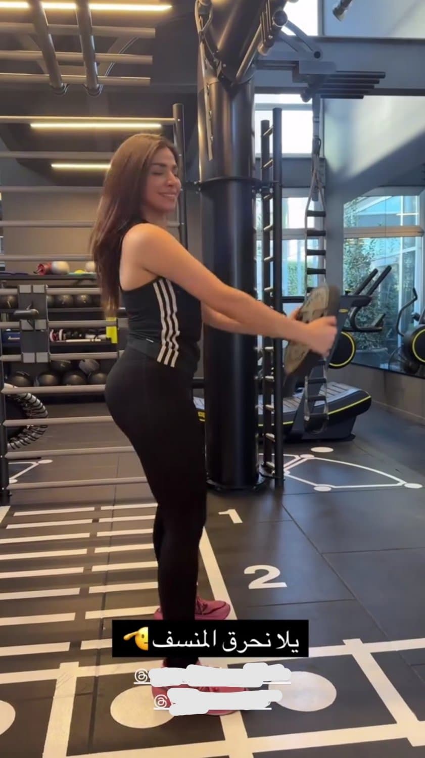 Sexy Arab Muslim slutty coach with a perfectly shaped big ass