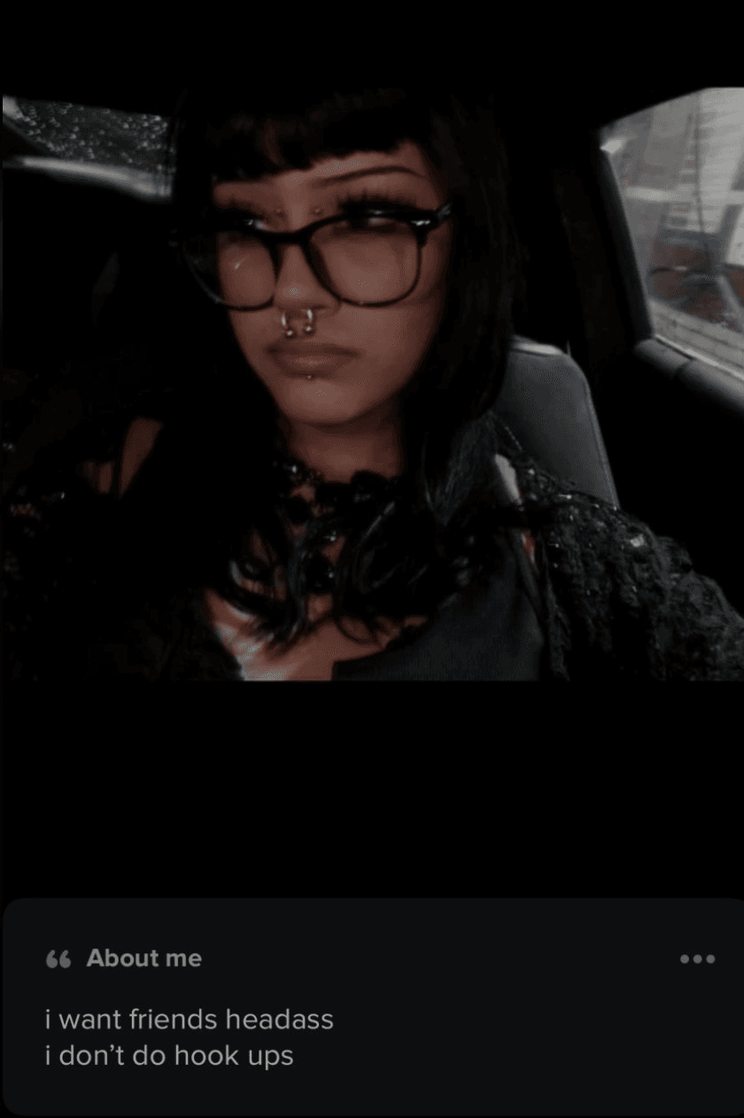 Dick Sucking Goth Slut Says "No Hookups" LMAO!!! Amateur Baddie Asian Latina Baddie Blowjob Teen