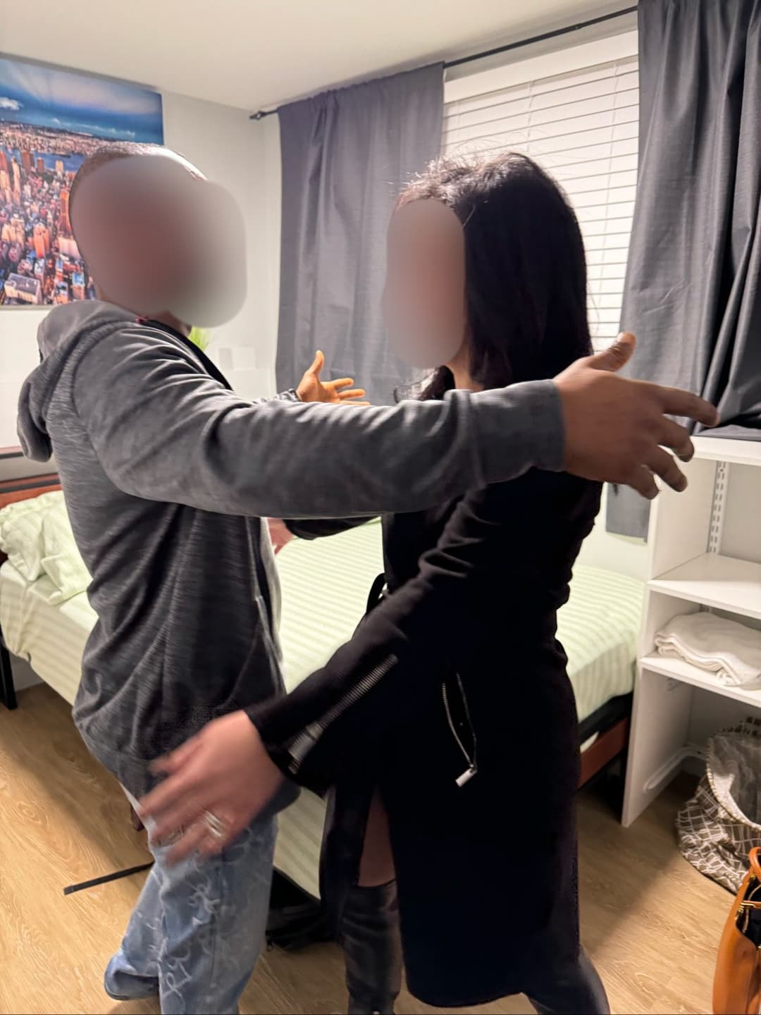 Hotwife Nusa visiting bbc. Husband watching wife getting fucked by bbc