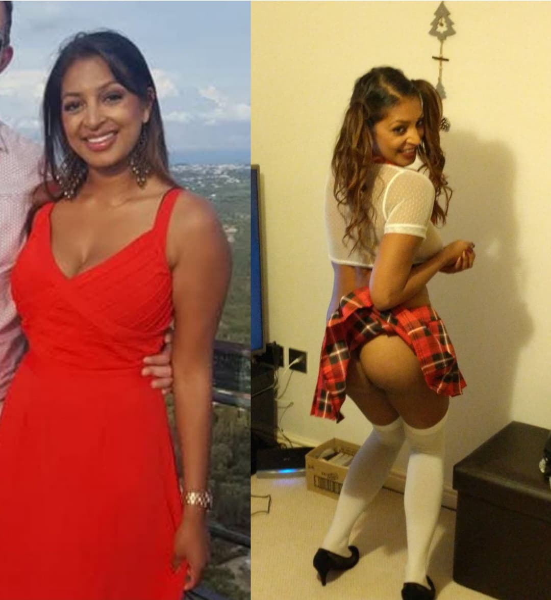 Naughty Indian Hotwife threesome cosplay