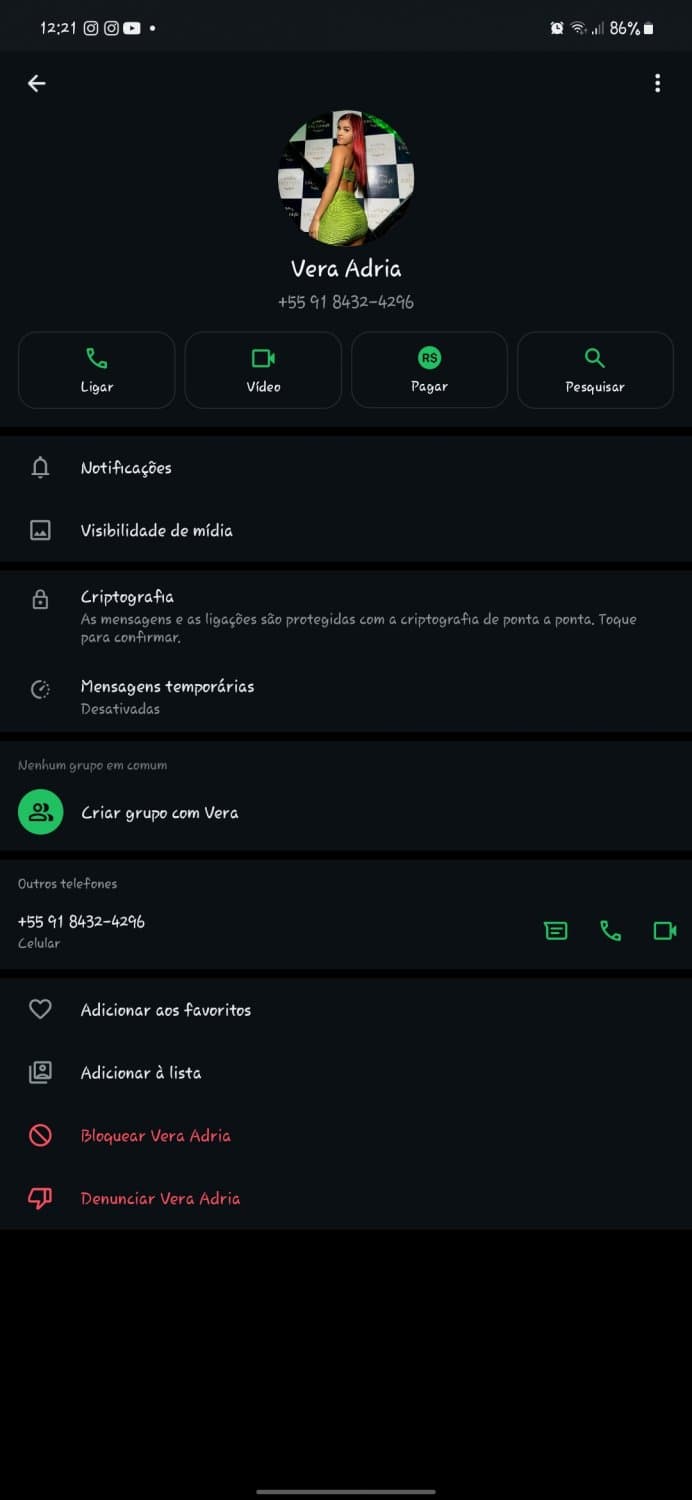 Vera adria Putinha de Belém