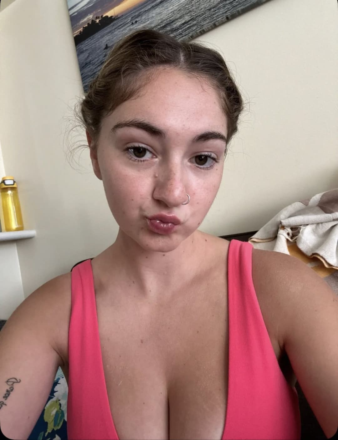 Canada -Malia, slender, super busty, travel slut.