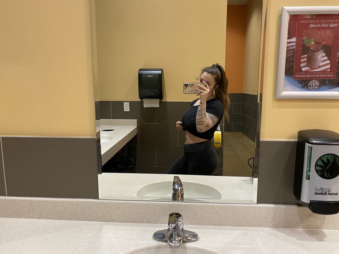 Click to view full size Hottest Milf ever? This curvy slut who loves sticking her tongue out comes damn close