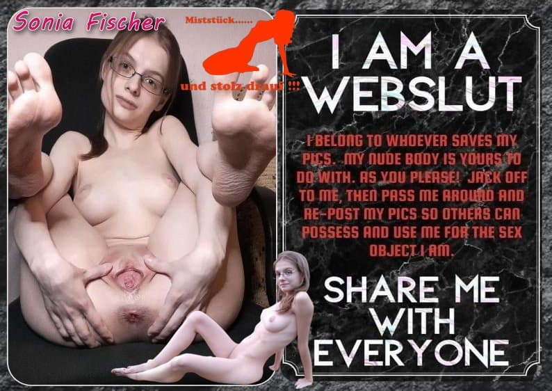 SoniaF - german slut - Deutsche Schlampe - Inzest Sperma brav geschluckt