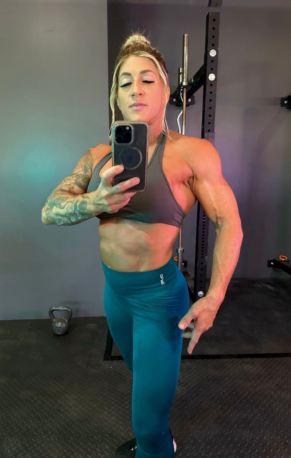 The Muscle Goddess reporting for worship