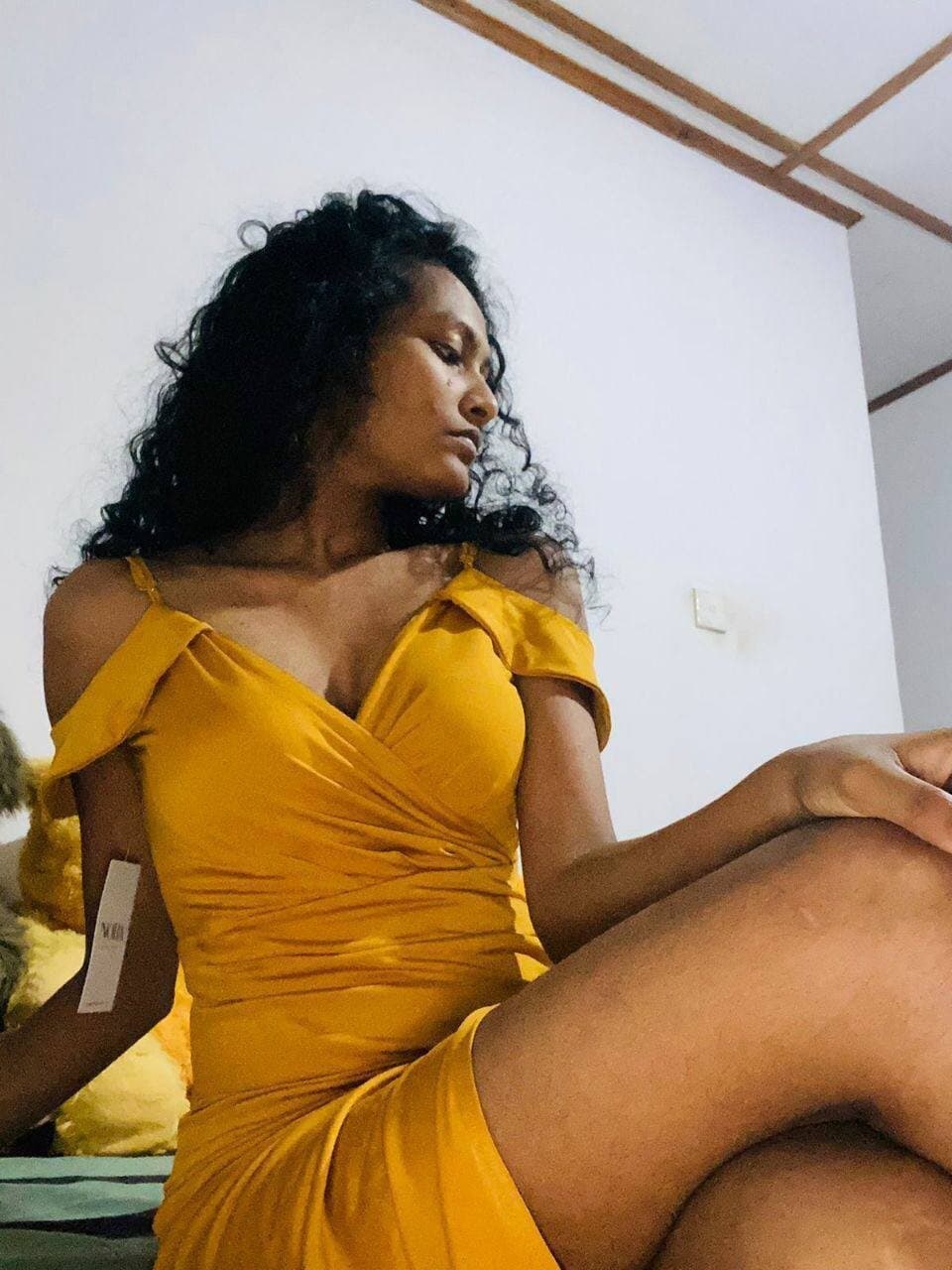 SL Cute Very Beautiful Slim Sexy Shy Village Girl In Sexy