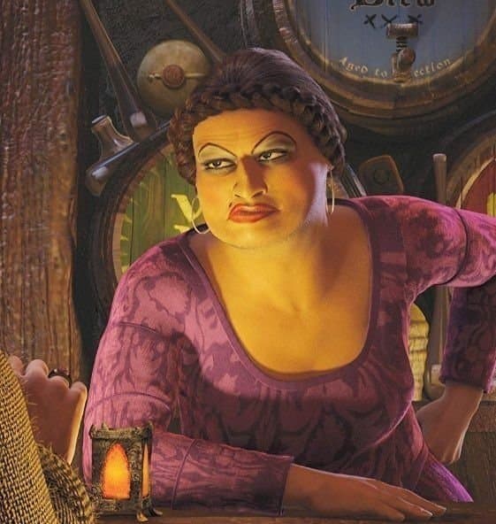 Fat ass Doris from Shrek 2 gets rammed by Prince Charming