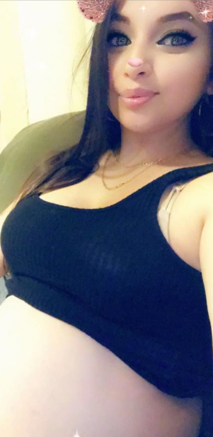 Andrea latina pregnant n non pregnant