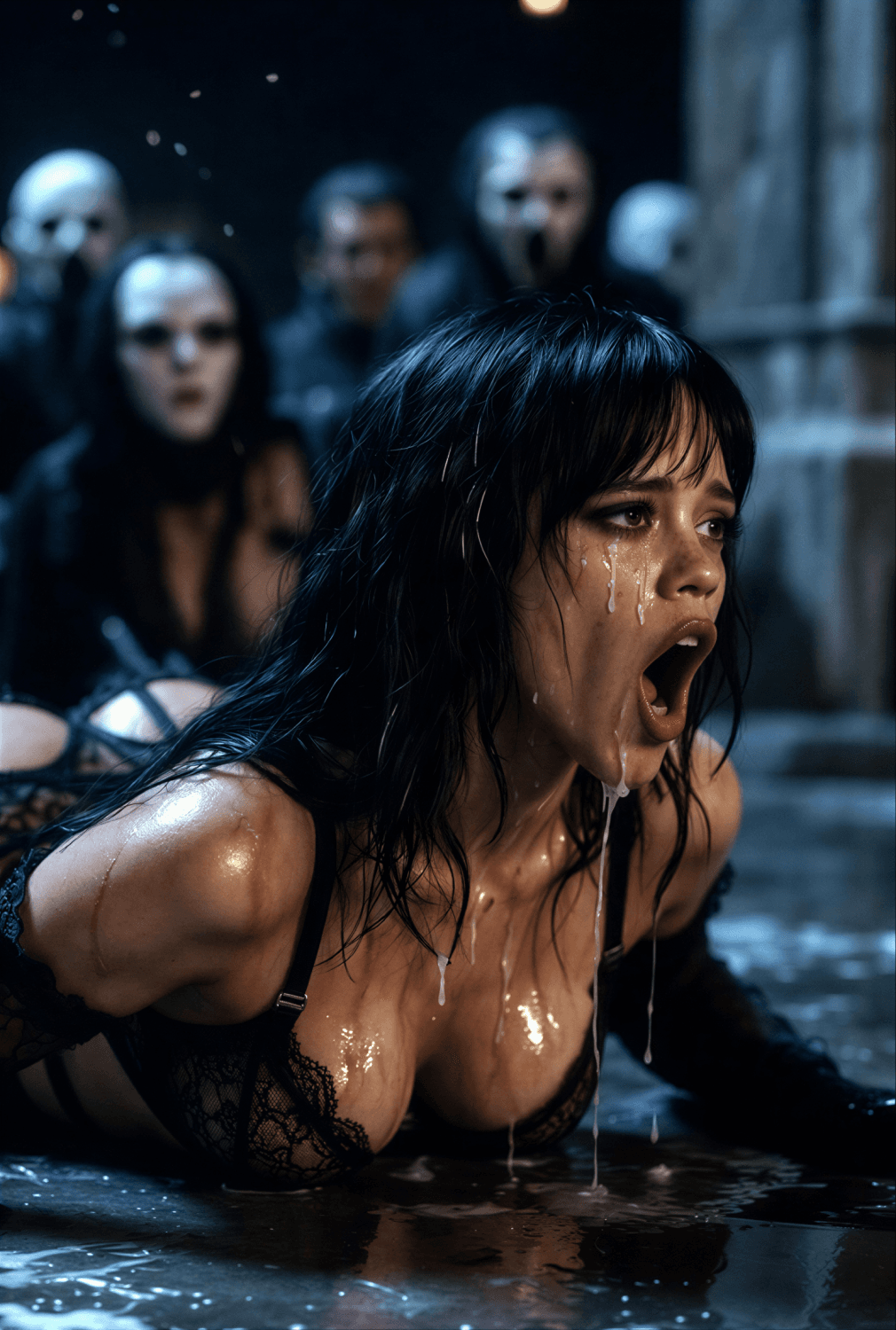 Wednesday Addams – Tortured by Crackstone’s Fanatics - PREVIEW (130 Images)