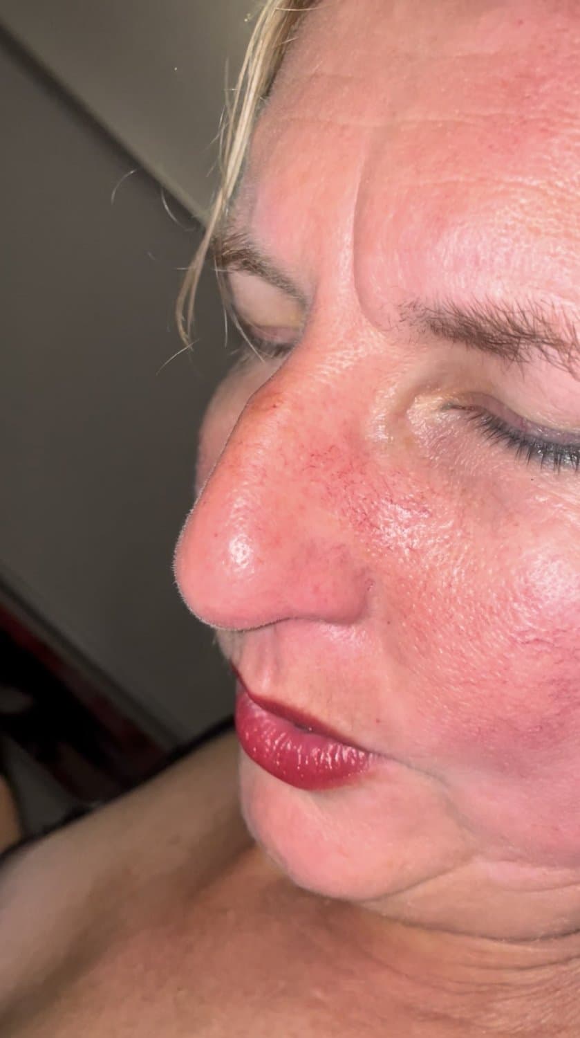 Dildoing & facialized slutwife pt1