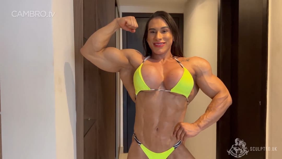 Mrs Barros, spermatic scent of veiny lats & muscle armpits