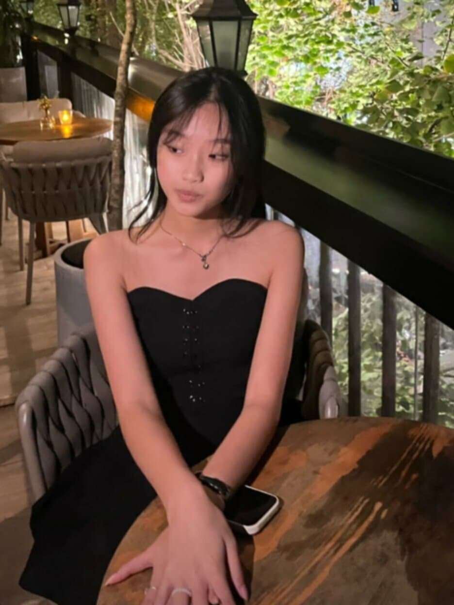 Lina a hot and beautiful Korean college student