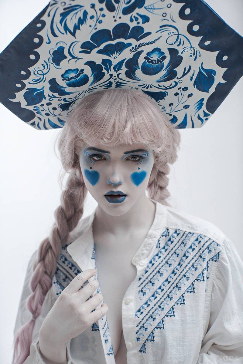 lada lyumos bodypaint gzhel