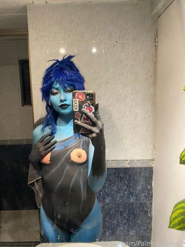 Teen latina colombiana amateur leaked body paint cute