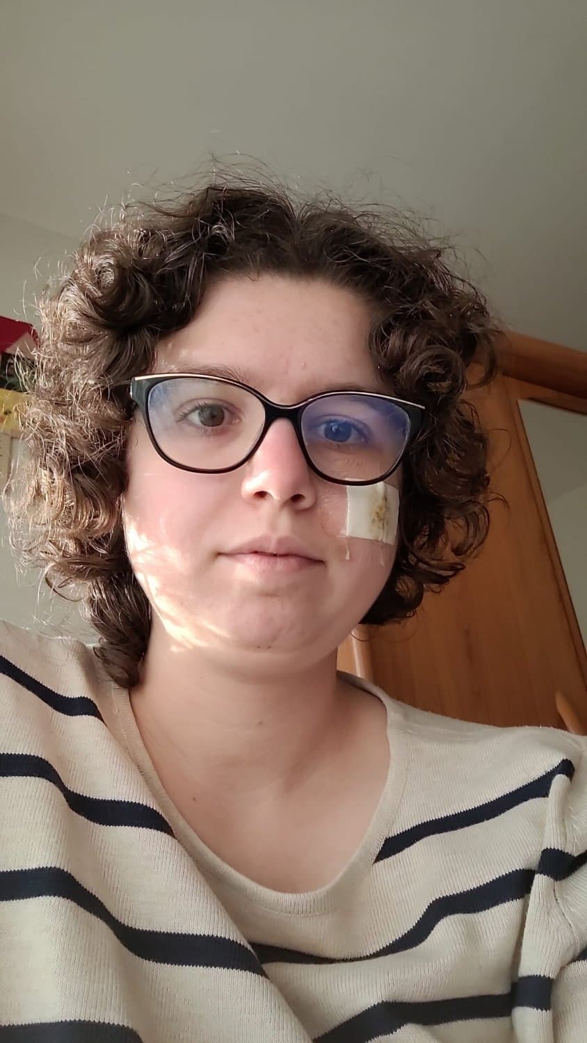 Ugly Swiss girl who had her buttocks eaten by a Spanish friend from her office a few months part 1