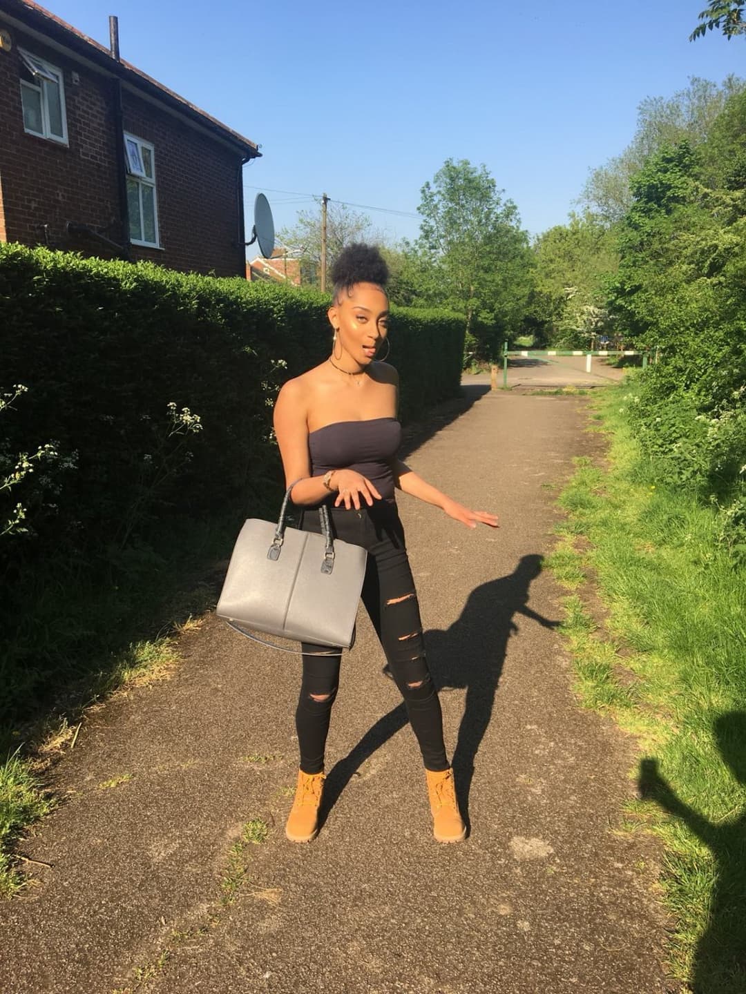 British Ebony Teen Stephanie aka Ebony Beauty Seymone (Rare Collection - Photo Gallery)