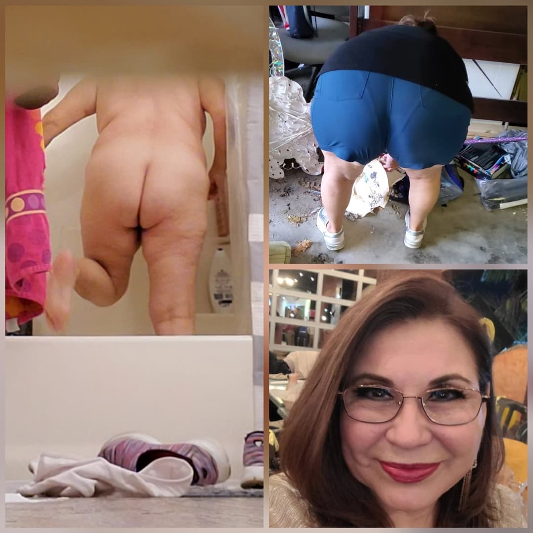 My fuck pig whore mom bending over all the time