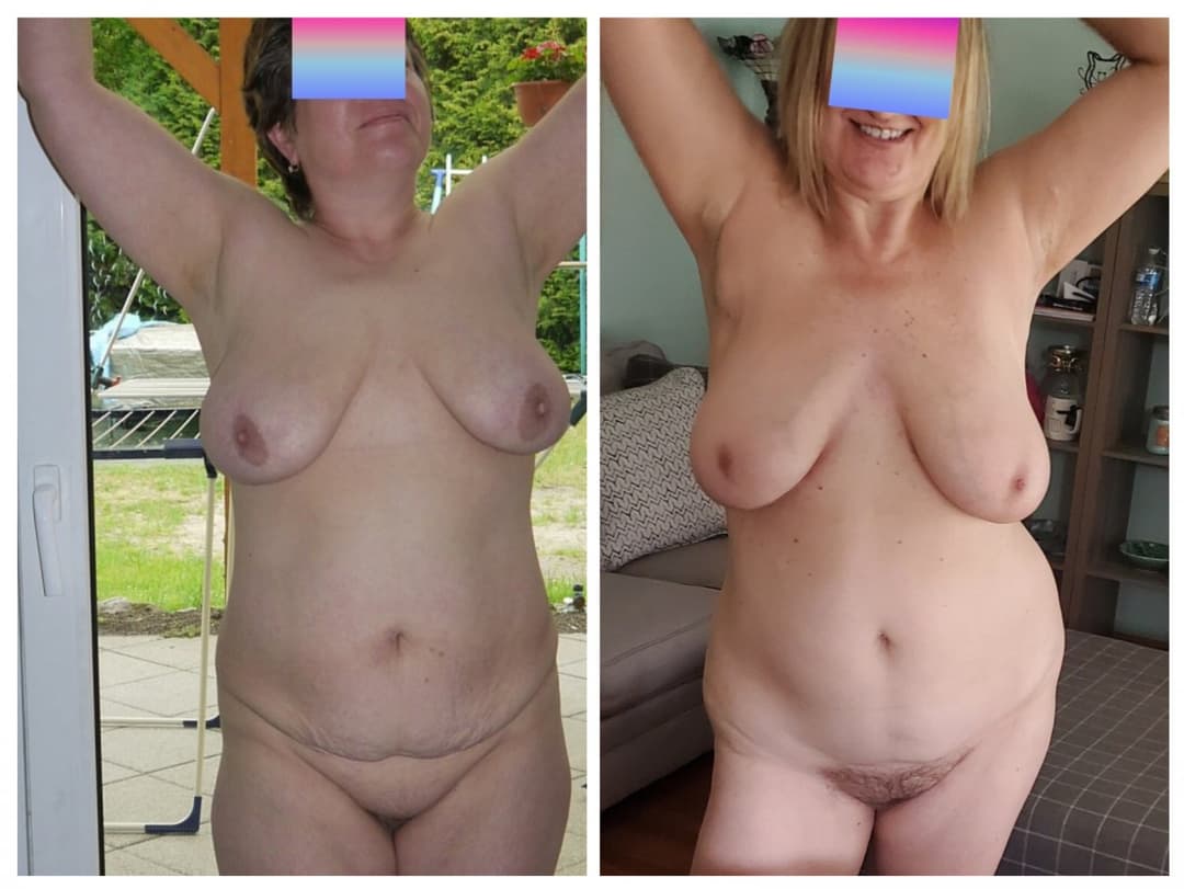 COLLAGE Side by Side Comparison with Anne