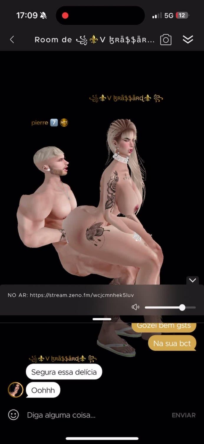 Vazado casada enjoou do pau do marido... e Traiu ✊? Imvu Casada