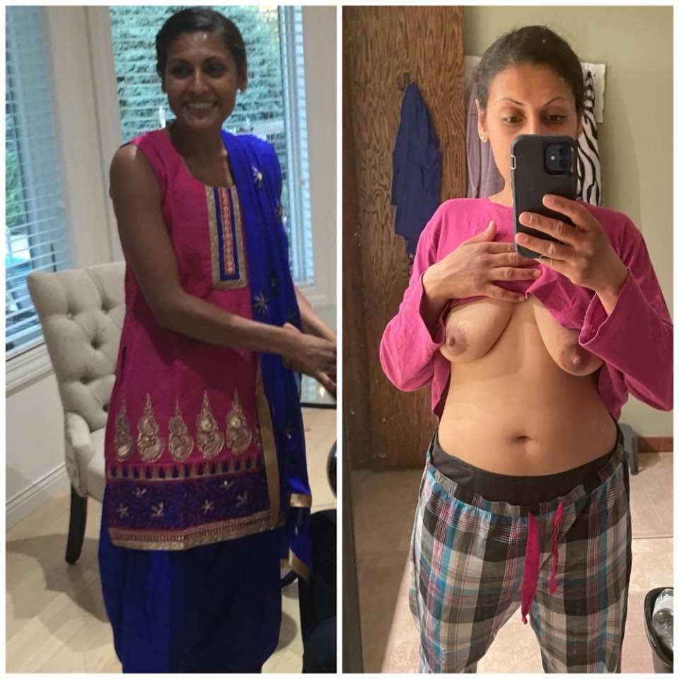 Busty Indian hotwife Tusi Patels milky udders