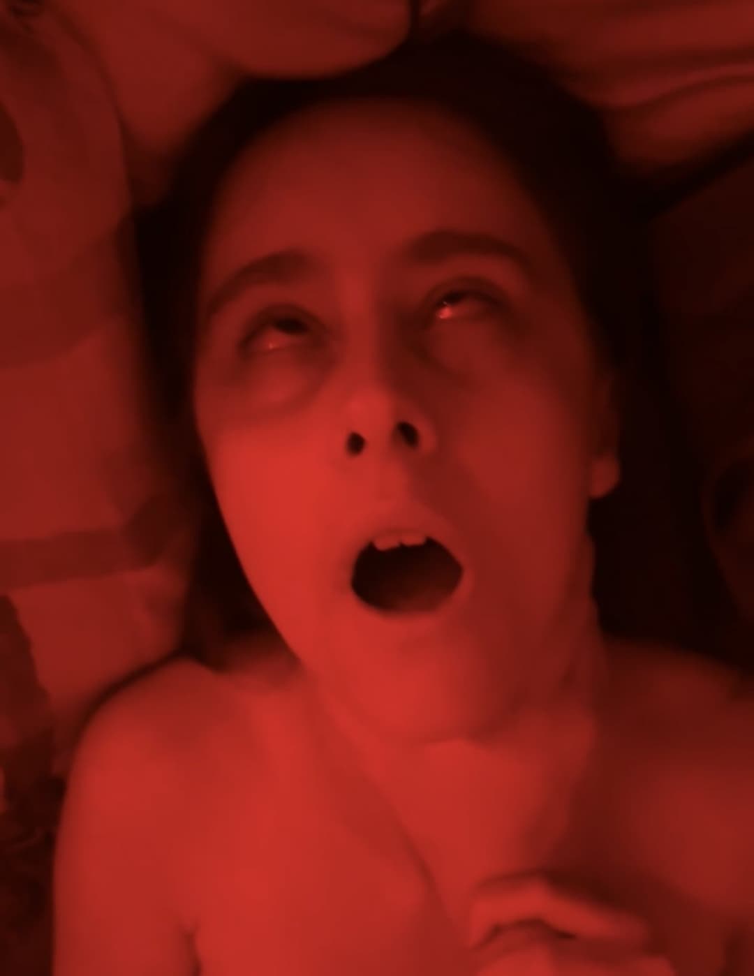 she loves when men watch her roll her eyes and touch herself on cock. cum to her eye rolling orgasms