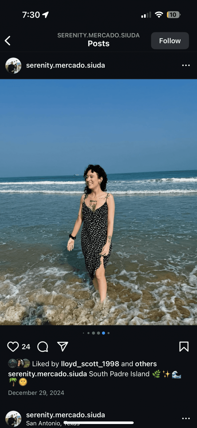 Serenity Mercado (Mexican ex ??)