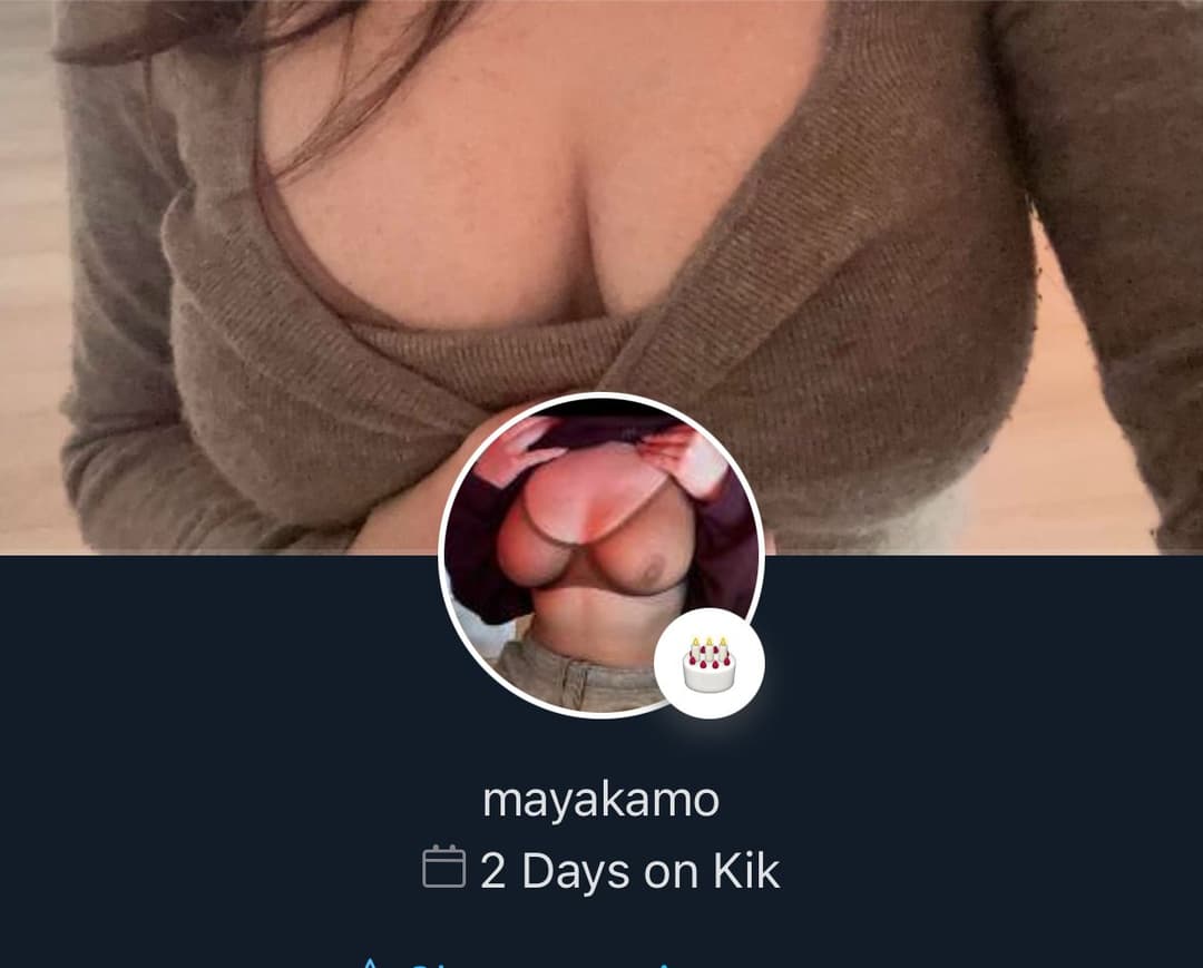 Let her bf know what you think Kik in description