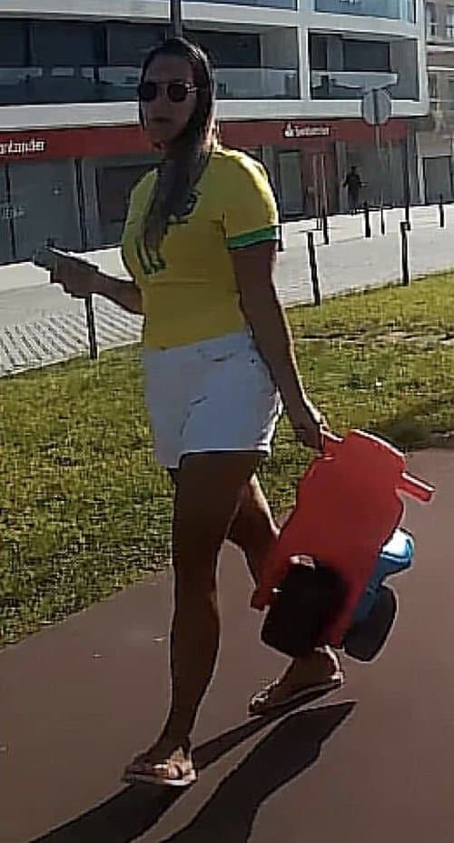 Candid slut brasilian milf