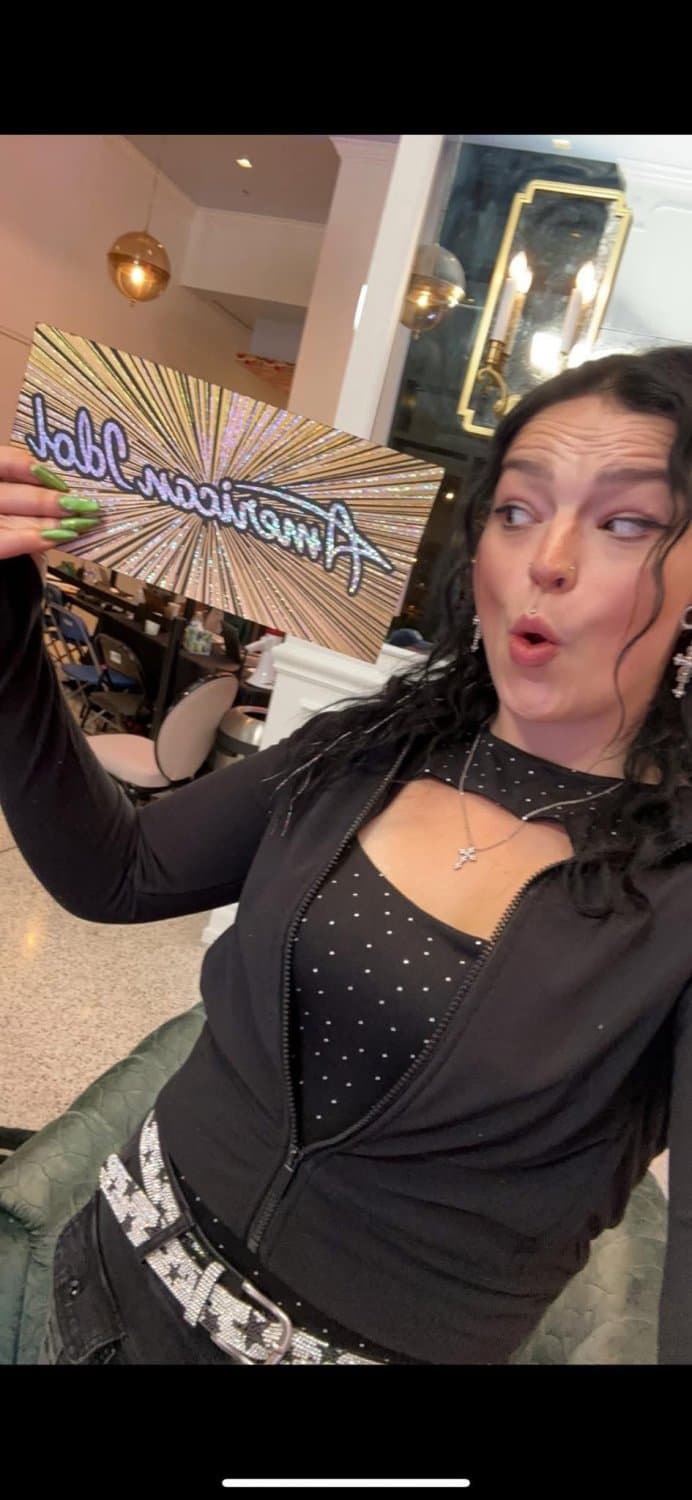 Emo slut got on Idol - sucked too much BBC in Hollywood