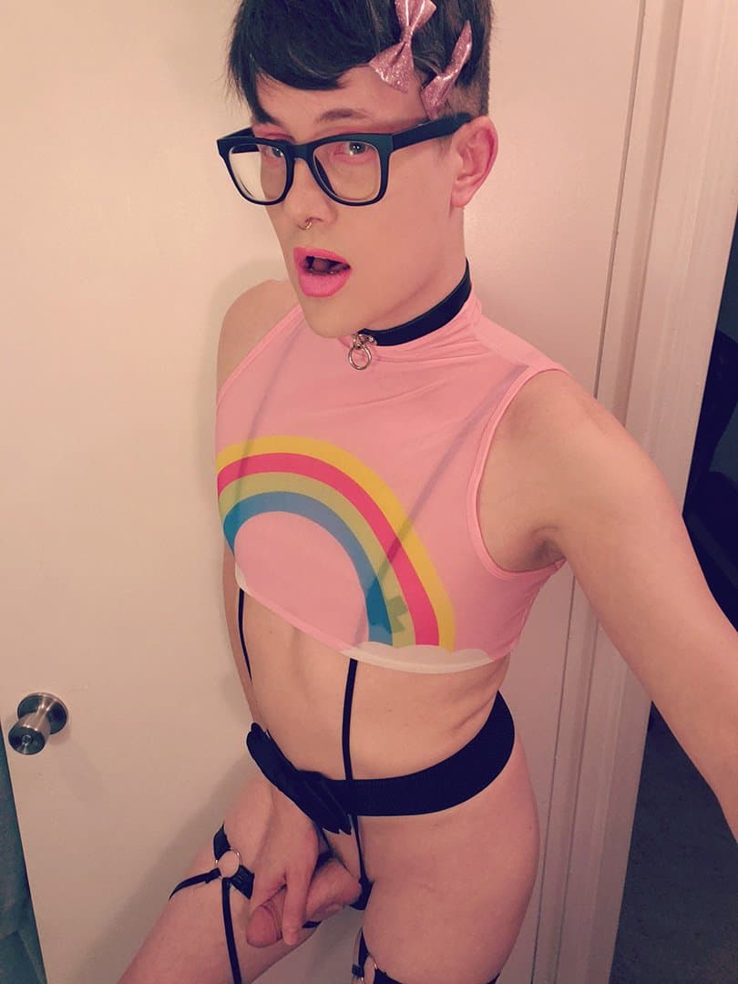 ɉɇꟊꟊɇlⱥȼrøix "hooker barbie bitch" & "rainbow slut" ? [sissy cd bimbo]